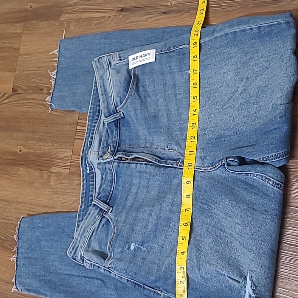 OLNAVY High Rise Blue Jeans for women zise 14. NEW - Picture 5 of 10